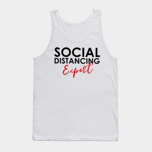 Social Distance Expert shirt Tank Top